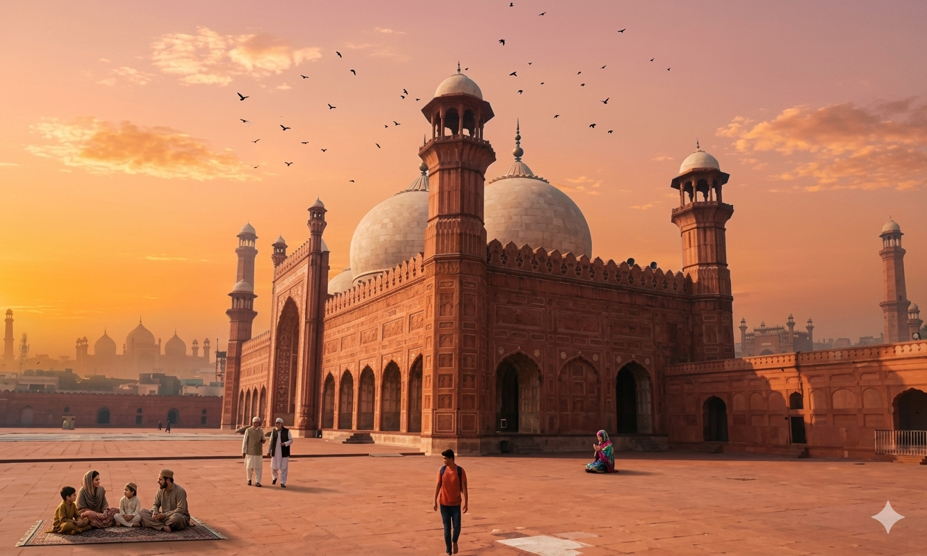 Rimelige Emirates Fly til Lahore fra Norge