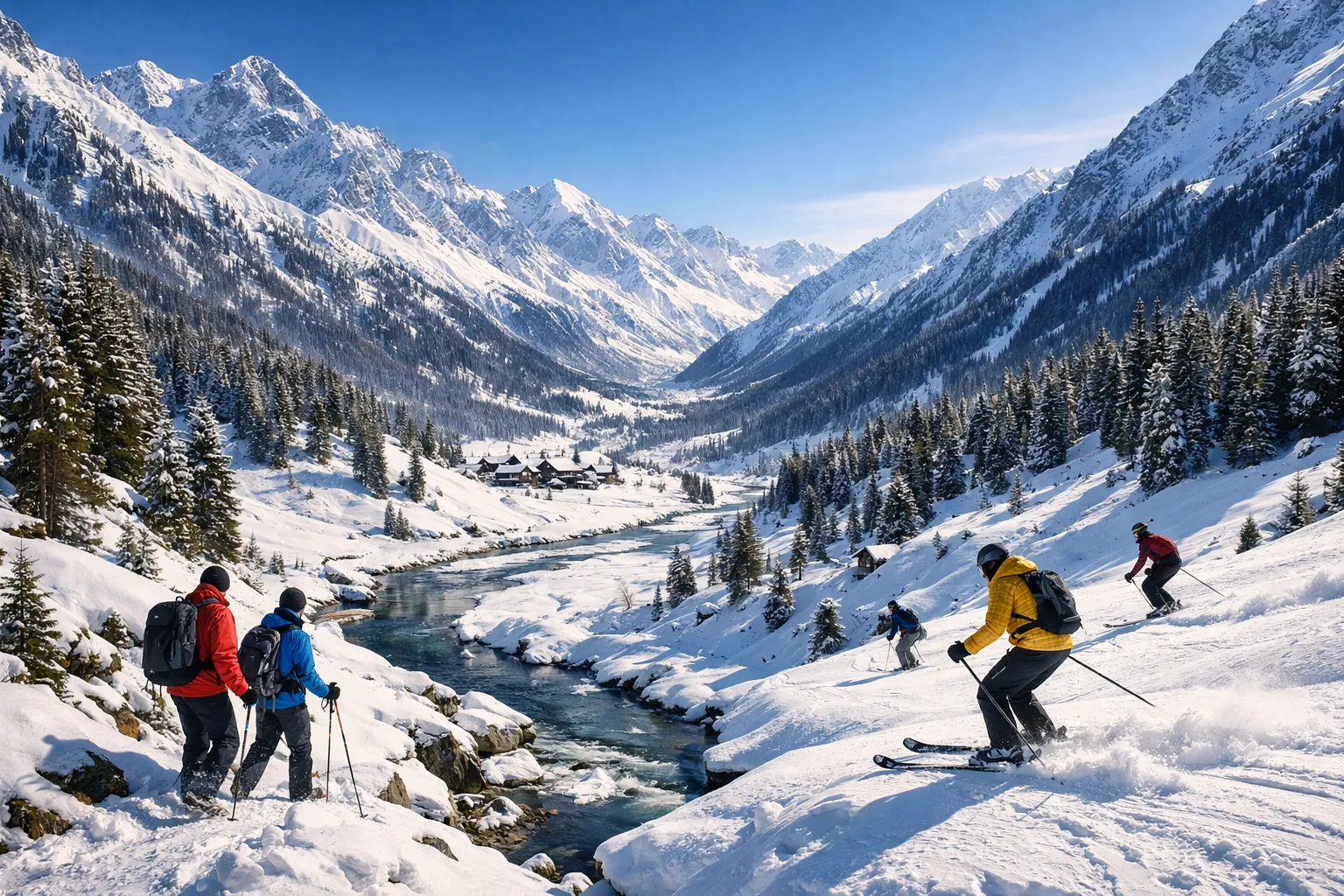 Khyber Pakhtunkhwa Winter Tourism Surges in 2026 as Snowfall Attracts Adventure Travellers